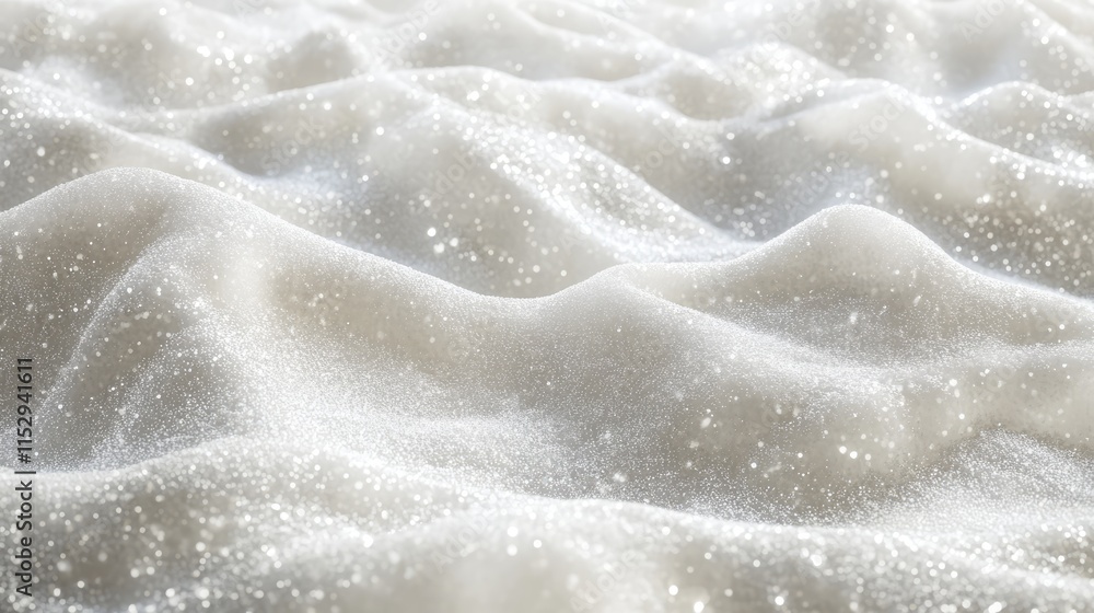 Poster soft snowy texture with sparkling particles creating a bright winter background for cold weather the