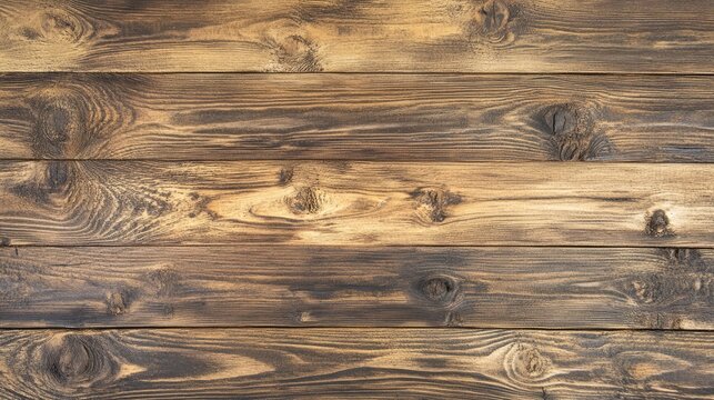 Rustic background featuring natural texture of aged, weathered wood with rich grain patterns and warm hues for versatile design applications
