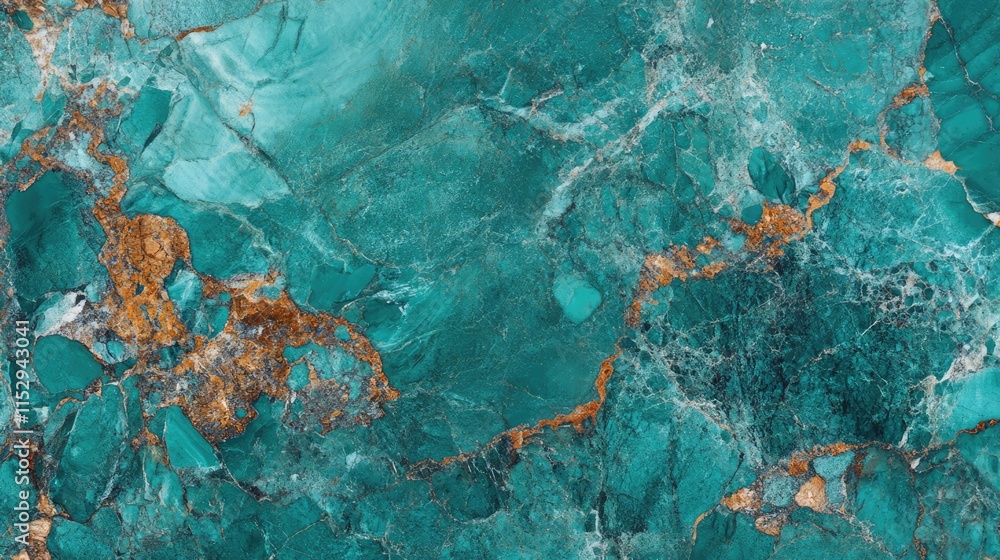 Aufkleber turquoise marble stone texture background with veins and natural patterns for design and decorative 