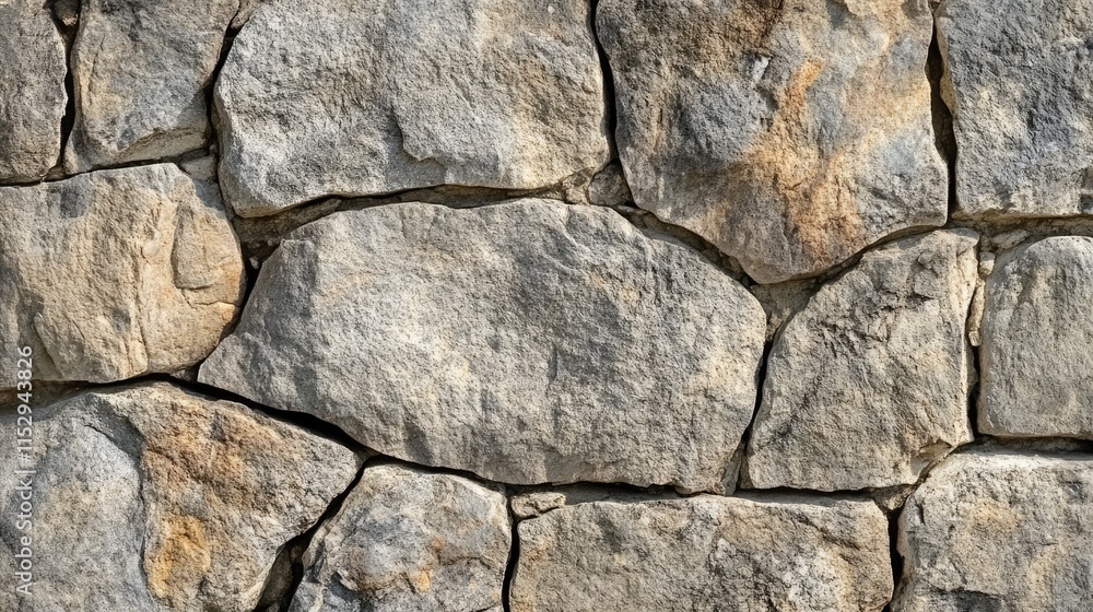 Poster natural stone wall texture pattern for architectural design and background use