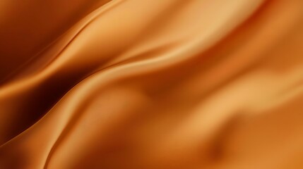 Fototapeta premium A long, flowing piece of fabric with a brown color