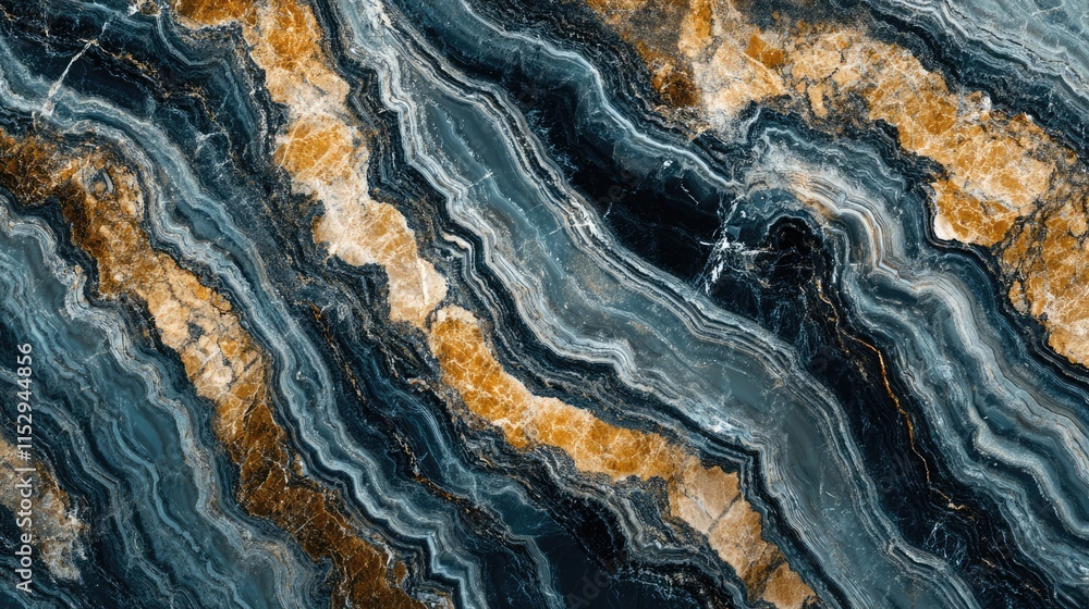 Poster glossy marble texture with natural patterns suitable for digital wall tiles and floor tiles in inter