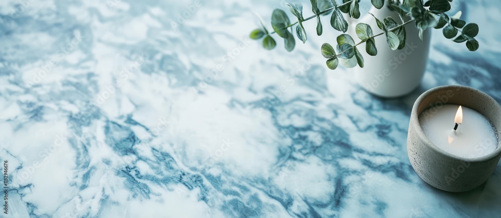 Poster elegant natural marble stone surface with intricate patterns and textures perfect for interior desig
