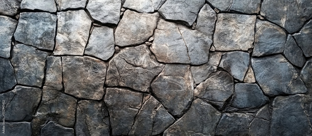 Poster textured natural stone tile wall surface ideal for enhancing architectural design with depth and vis