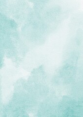 Watercolor ligt blue abstract pattern blurring soft waves and fuzzy textures in a calm setting