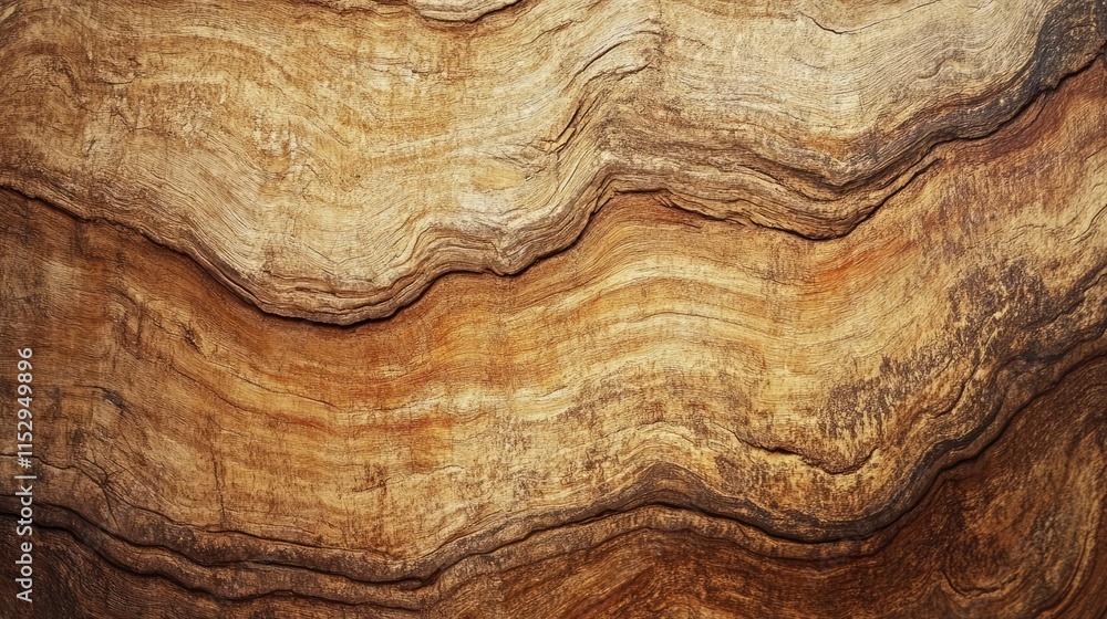 Poster natural wooden surface with rich textures and warm tones ideal for backgrounds and rustic design pro