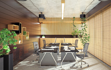 modern office interior