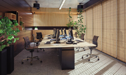 modern office interior