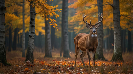 deer in the forest