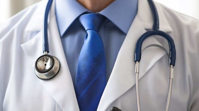 Occupational Health Physician managing workplace health issues promoting wellness in a corporate or industrial setting