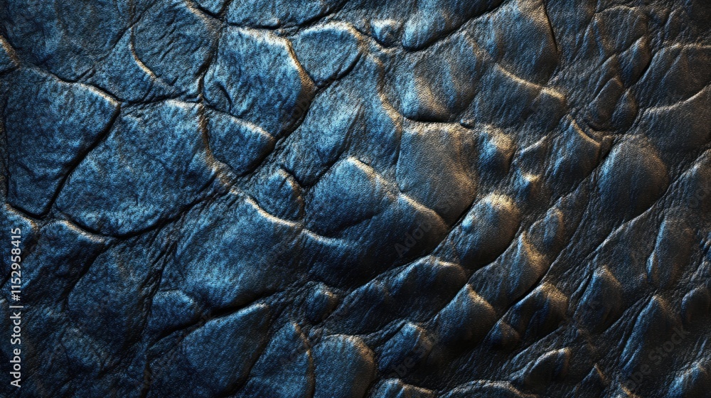 Poster dark leather texture background with natural patterns and subtle highlights for design and creative 