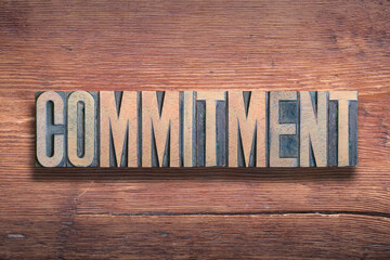 commitment word wood