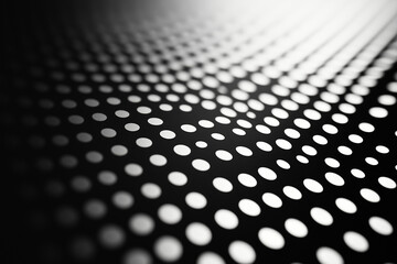 Halftone dot pattern background. Abstract geometric design with black-and-white textured circles, combining vintage and modern styles. Dynamic and stylish element for creative