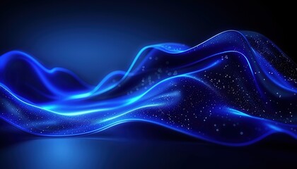 Fototapeta premium abstract blue background with smoke
