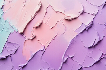 colorful peeling paint on the wall