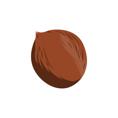 Mature Coconut Palm Tree Tropical Fruit Icon