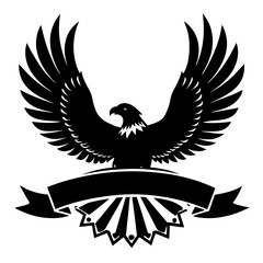 Fototapeta premium eagle with wings, Eagle of Liberty