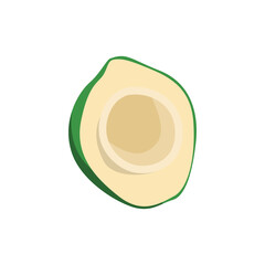 Young Coconut, Refreshing Tropical Beverage Delight