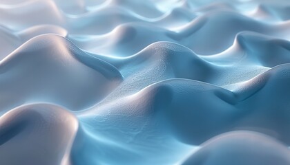 Obraz premium blue silk background