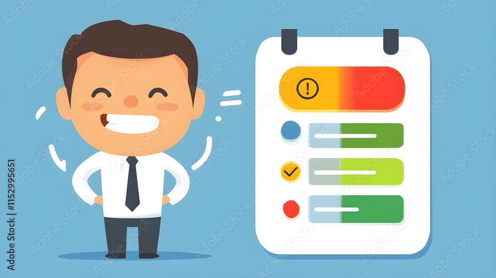 Poster enhancing productivity through task management office infographic digital environment engaging viewp