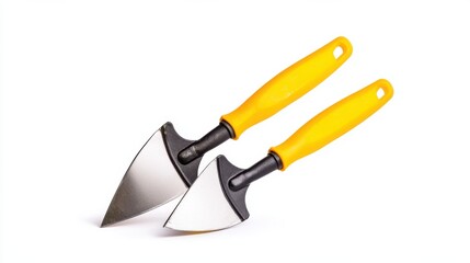 Assortment of Various Carpentry and Construction Tools on White Background