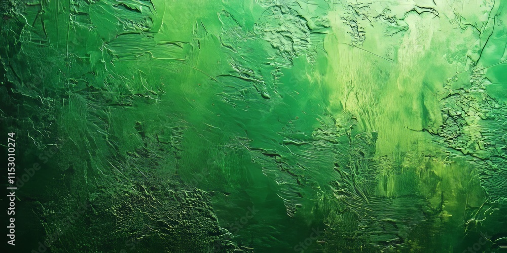 Poster vibrant green texture background offering ample copy space for your text or image, perfect for enhan
