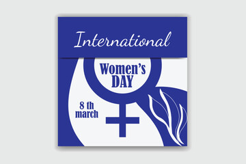 Happy women's day design 