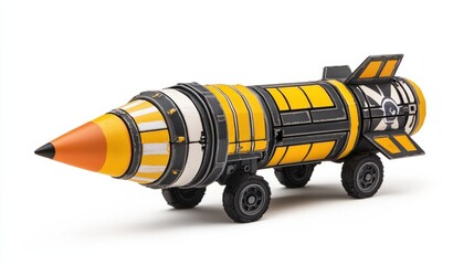 Futuristic Rocket Spacecraft Design Concept for Advanced Space and Transportation
