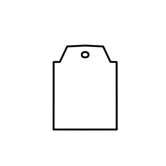 tag outline icon
