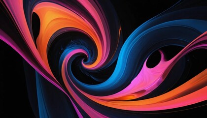 vibrant gradients and textures