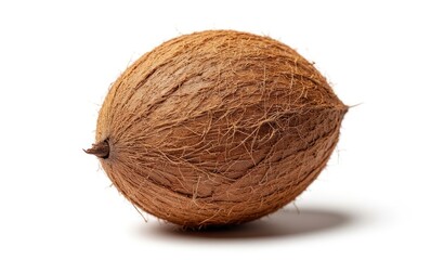 Detailed view of a coconut shell