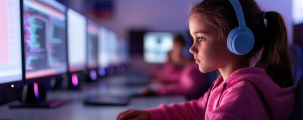 Students customizing virtual desktops with digital learning tools and resources