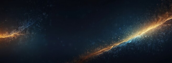 Obraz premium Dark blue beige grainy gradient background glowing light dark backdrop, noise texture effect banner header poster design