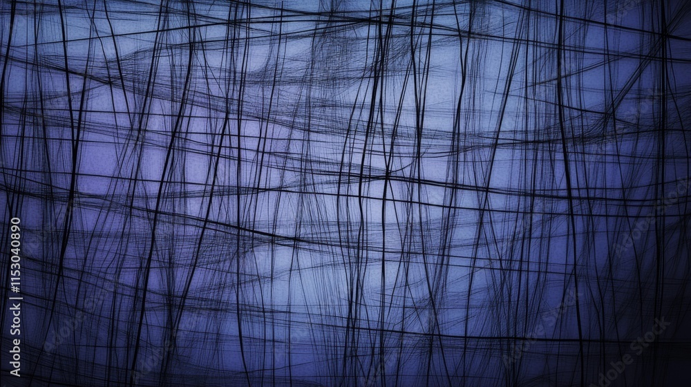 Poster abstract purple and black intersecting lines background texture.