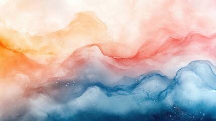 Fototapeta premium Abstract fluid art with vibrant colors and flowing textures in modern design