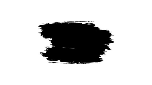 Hand-drawn grunge brush texture, Paint the black brush background and your text with an alpha channel. Watercolor Retro art Vintage Abstract background. 