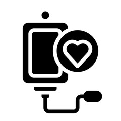 Blood Donation Solid Icon