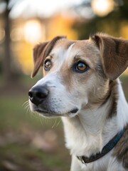 Cute dog portrait photography