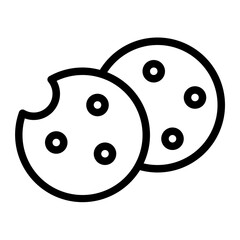 Obraz premium Cereals Line Icon