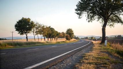 Fototapeta premium Horizon road highway landscape photography