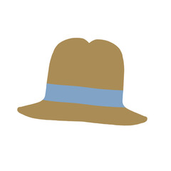 Simple  Hat Illustration