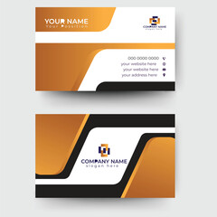Creative Modern business card design for brand identity