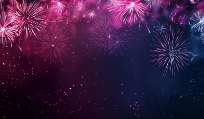 Festive Fireworks Display