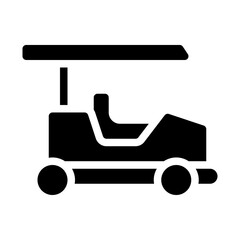 Golf Cart Solid Icon