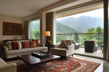 Obraz premium interior of a hotel room