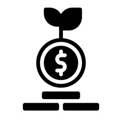 Investment Solid Icon