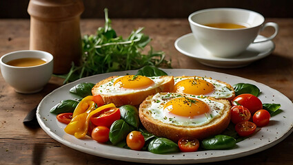 breakfast on the table