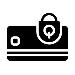 Lock Banking Solid Icon