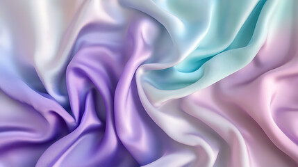 Obraz premium Handmade fabric weave artistry textile studio digital image soft colors close-up craftsmanship inspiration