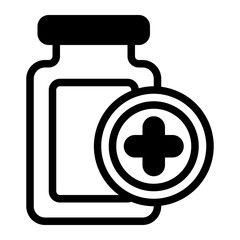 Medicine Glyph Icon
